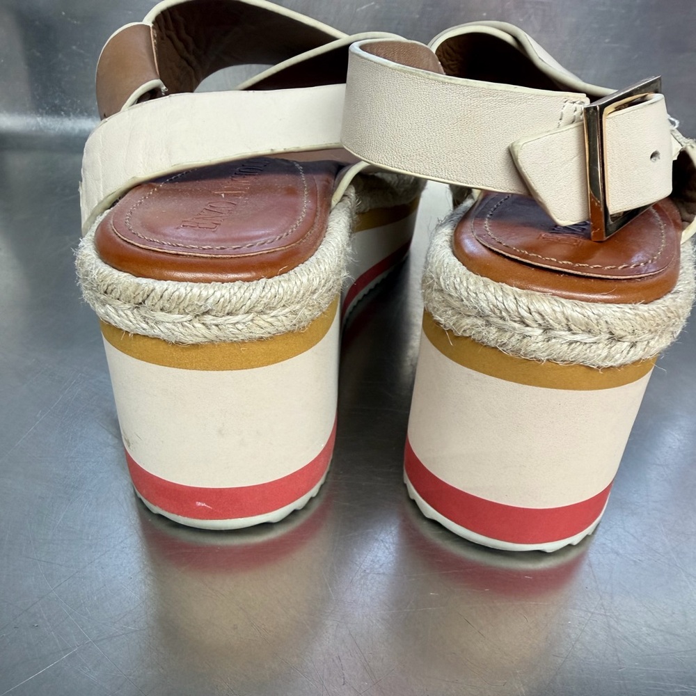 Enzo Angiolini Powder Eva wedge sandals size 8.5 - Picture 4 of 7